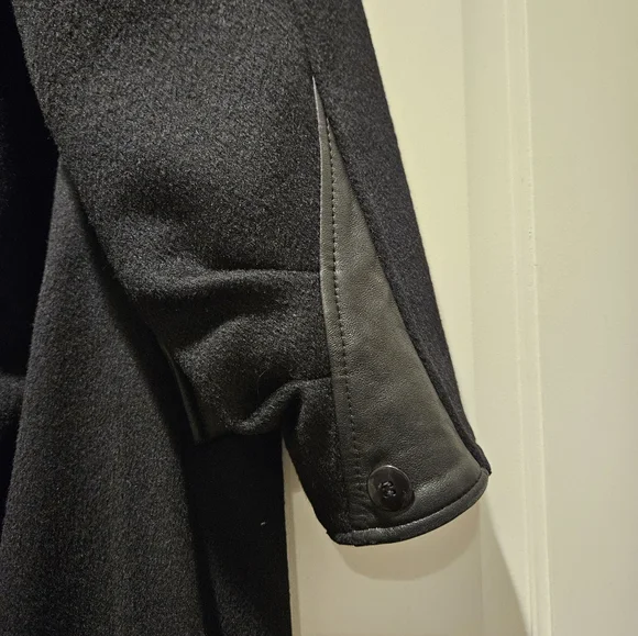 Women's Black Winter Coat By London Fog Sz M - Picture 9 of 12